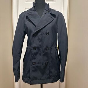 Banana Republic Navy Weatherproof Peacoat